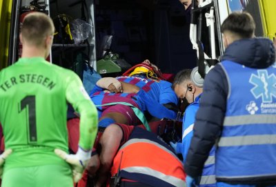 Защитникът на Барселона Роналд Араухо беше изписан от болницата Вчера