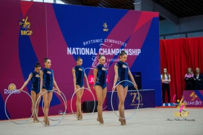 Българският ансамбъл по художествена гимнастика се намира на временна четвърта