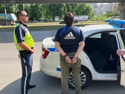 Зрелищен арест на автокрадец в София