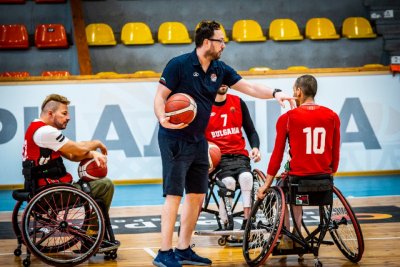 Българският национален отбор по баскетбол на колички замина за Босна