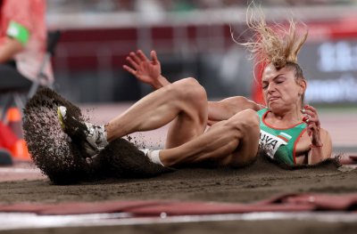 Габриела Петрова грабна титлата в тройния скок на Държавното по лека атлетика
