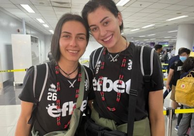 Българският национален отбор по волейбол за жени пристигна във Филипините