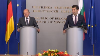 Олаф Шолц подкрепя настоятелно началото на преговори с РСМ, България постави три приоритета