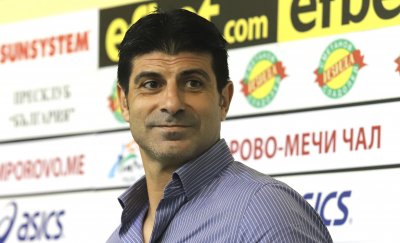 Временният треньор на националния отбор на България по футбол Георги