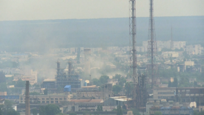 Войната: Ще се предадат ли защитниците на химическия завод "Азот" в Северодонецк?