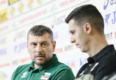 Селекционерът на българския национален отбор по волейбол за мъже Николай
