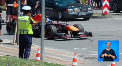 Дейвид Култард превърна Пловдив в писта от Формула 1