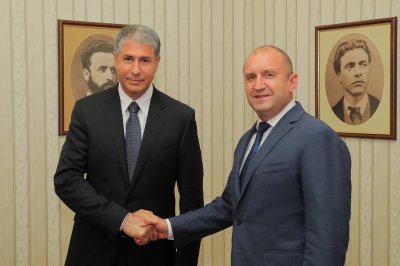 Президентът Румен Радев се срещна днес с министъра на вътрешните