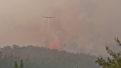 Турция се бори с мащабни горски пожари в югозападната част