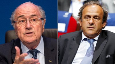 Бившите ръководители на ФИФА и УЕФА Сеп Блатер и Мишел