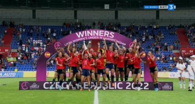 Испания обърна Норвегия и стана новият европейски шампион по футбол при девойките до 19 години