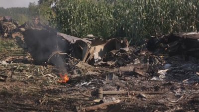 Украински товарен самолет с 8 души на борда се разби край Кавала