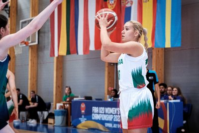 Българският национален отбор по баскетбол за жени до 20 години
