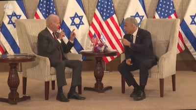 Американският президент Джо Байдън се срещна с израелския премиер Яир