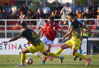 ЦСКА не успя да вкара гол на десетима от Македония ГП под горещото слънце в Скопие