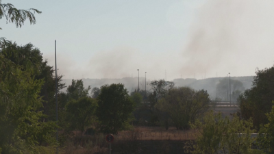 Горски пожари близо до Мадрид