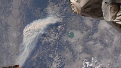 Огромен пожар в Калифорния - димът се вижда от Космоса