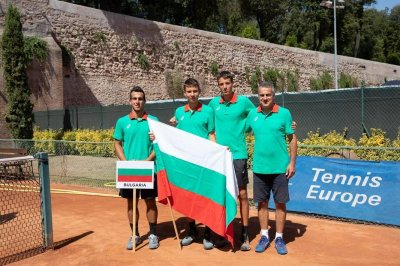 Юношите на България по тенис до 18 г се наложиха
