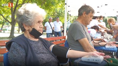 БЧК с кампания в Пловдив за измерване на кръвното налягане