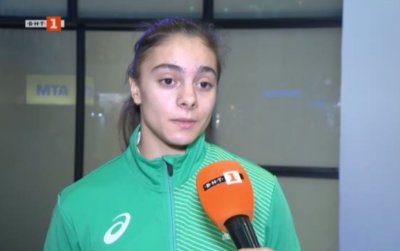 Валентина Георгиева която получи контузия по време на финала на