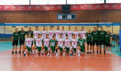 Мъжкият волейболен отбор завърши наравно със Сърбия в контрола