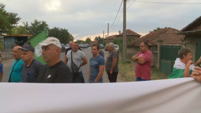 Жители на няколко села от община Гълъбово излизат на пореден