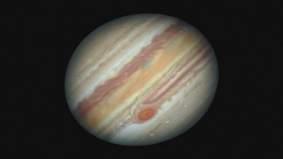 Спиращи дъха кадри на планетата Юпитер бяха разпространени от НАСА.
