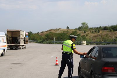 Специализирана полицейска операция е в ход на автомагистрала Струма край
