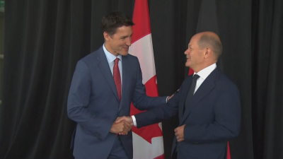 Германският канцлер Олаф Шолц пристигна в Канада за енергийни преговори