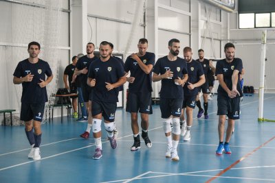 Шампионът Хебър Пазарджик стартира подготовка за новия волейболен сезон (Снимки)