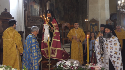 Във Видин посрещнаха мощите на свети Лука Изповедник