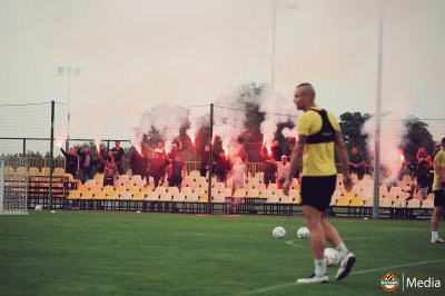 Феновете на Ботев Пловдив надъхаха отбора преди дербито с Локомотив