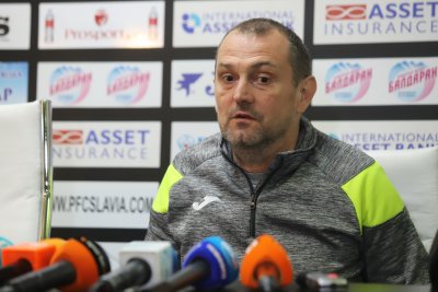 Старши треньорът на Славия Златомир Загорчич смята че отборът му
