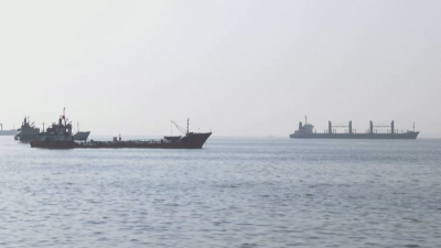 Нови осем кораба със зърно ще отплават от украинските пристанища