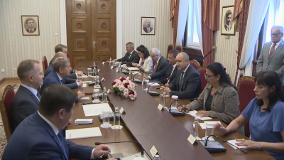 Президентът Румен Радев се срещна представители на ръководството на енергийната
