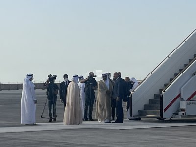 Президентът Румен Радев пристигна в Обединените арабски емирства
