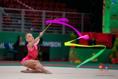 Първият състезателен ден на Световното първенство по художествена гимнастика в