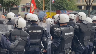 Сблъсъци в Белград по време на провеждането на гей парад