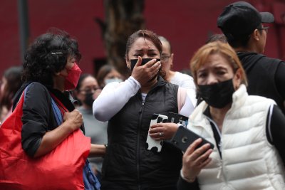 Силно земетресение в Мексико има загинали Трусът с магнитуд 7 6