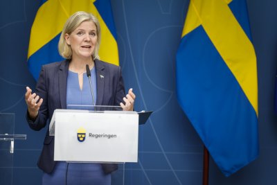 Шведският премиер Магдалена Андершон призна поражение на левицата и победа на десния блок
