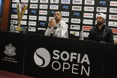 Кузманов, Лазаров и Донски на корта в третия ден на Sofia Open 2022