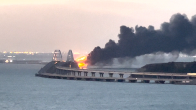 Русия: Взривеният на Кримския мост камион е минал по маршрут, включващ България