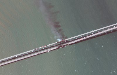 Камионът бомба, взривил Кримския мост, е минал през България, съобщи руският следствен комитет
