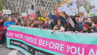 Протестиращи в Брюксел настояха за мерки срещу климатичните промени