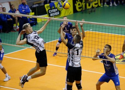 Славия постигна първи успех във волейболното първенство при мъжете В