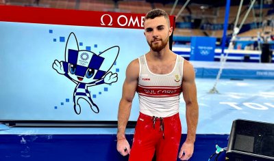 Българските гимнастици Дейвид Хъдълстоун и Йордан Александров се наредиха съответно