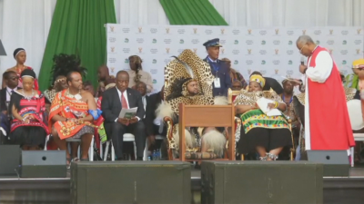 На тържествена церемония в Дърбан президентът на Република Южна Африка