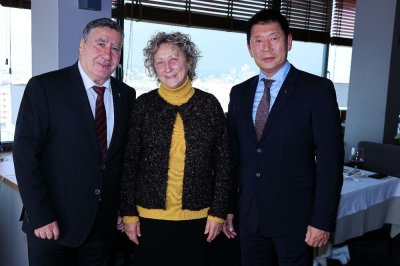 Президентът на ФИГ Моринари Ватанабе се срещна с Нешка Робева