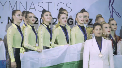 България с първа световна титла в естетическата гимнастика Дълго чакана