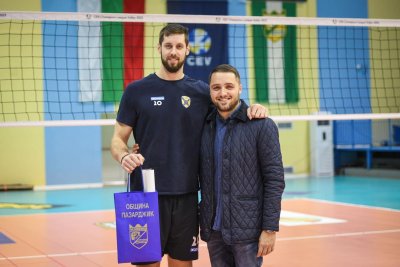 Шампионът на България по волейбол за мъже Хебър Пазарджик се